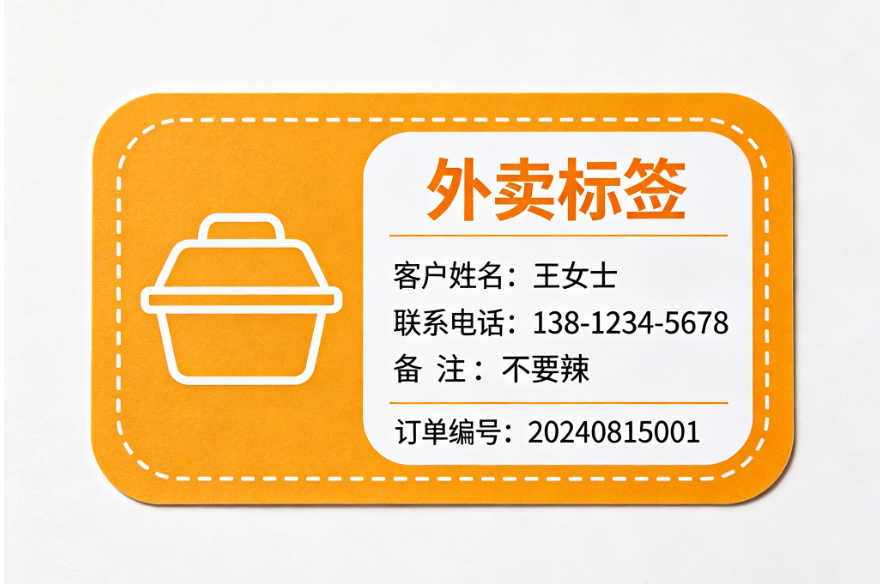 熟食防拆防伪标签符合食品新规要求